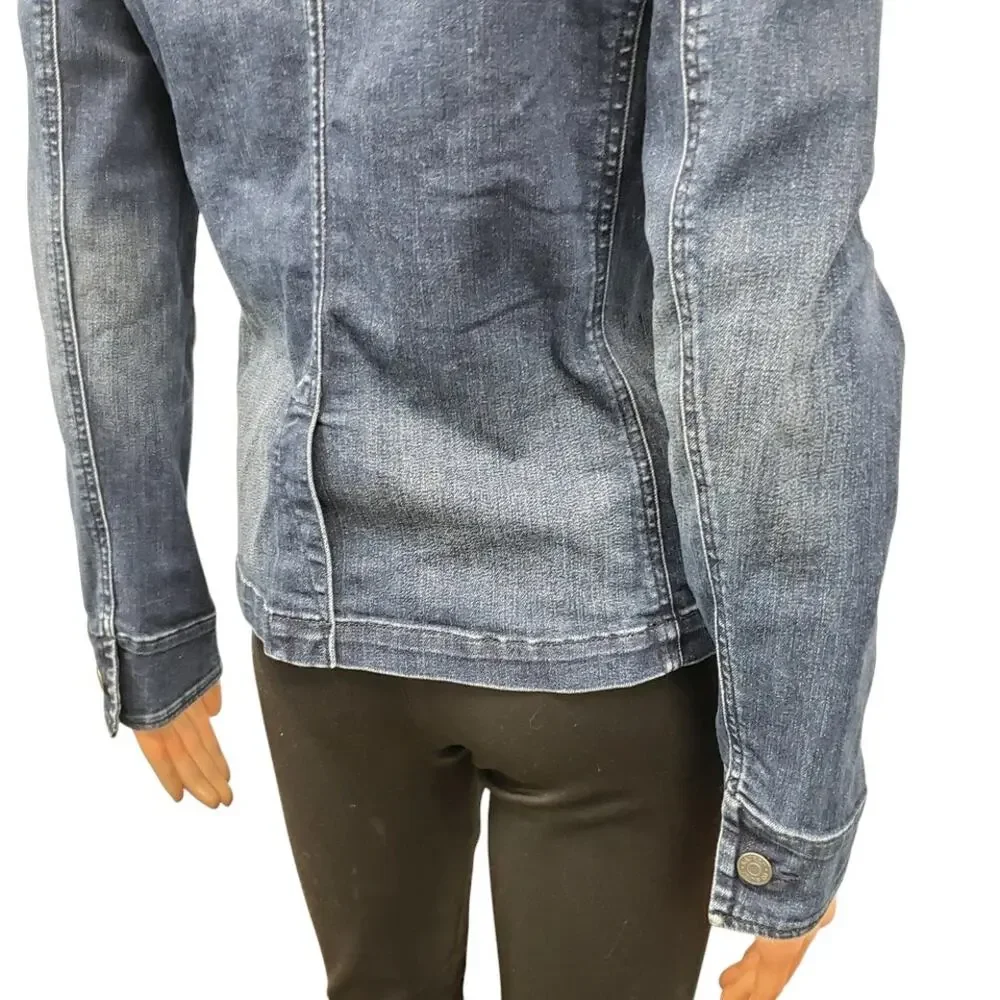 Ralph Lauren Jeans Co Ralph Lauren Denim Jacket Unique Rare Vintage XS - Picture 9 of 11